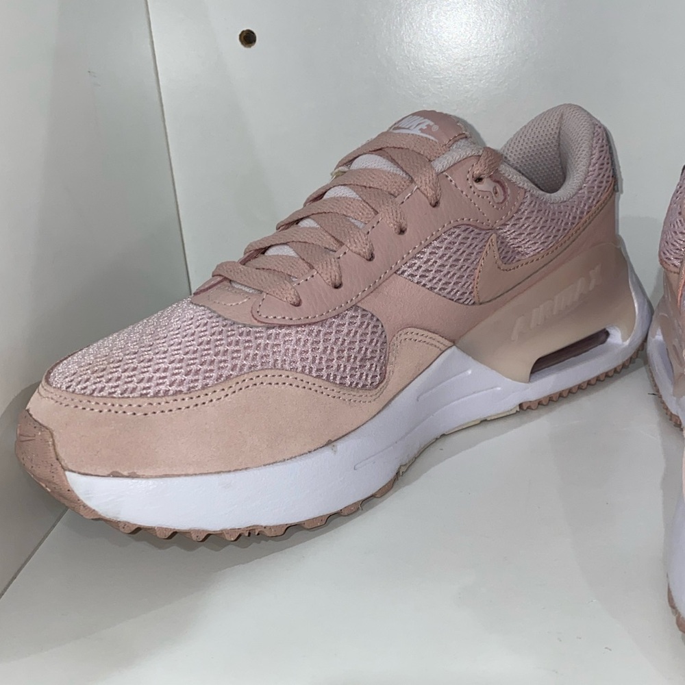 Nike Air Max System Women's Sneakers Size 9.5 Barely Rose / Pink Oxford - Picture 6 of 16